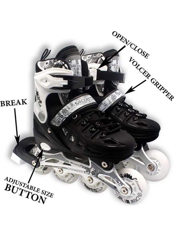Soccerex - Youth Inline Skates Shoes Smallcm - Image 1