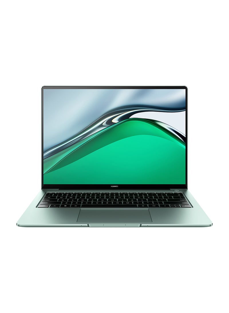 HUAWEI - MateBook 14s Laptop With 14.2-Inch Display, Core i7-11370H Processor / 16GB RAM / 512GB SSD / Intel Iris Xe Graphics / Windows 10 Home / English Spruce Green - Image 1