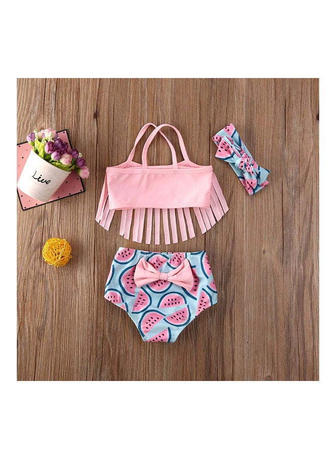 Generic Baby Girls Bikini Swimsuit 90cm - Image 2