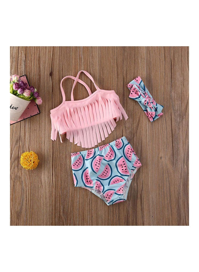 Generic Baby Girls Bikini Swimsuit 90cm - Image 3