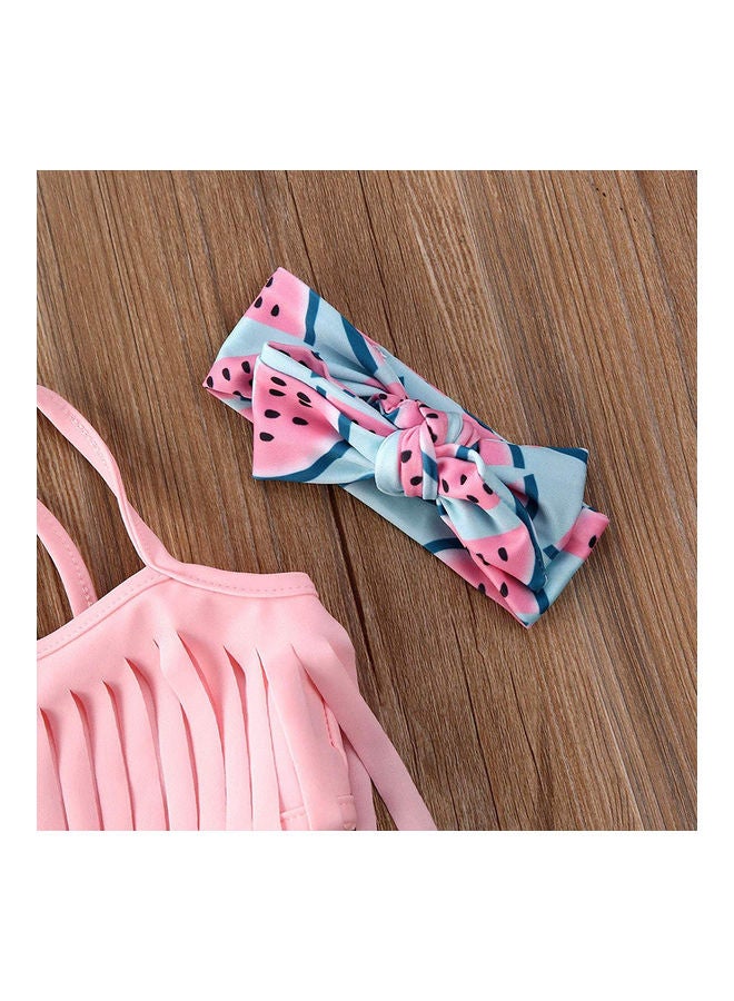 Generic Baby Girls Bikini Swimsuit 90cm - Image 5
