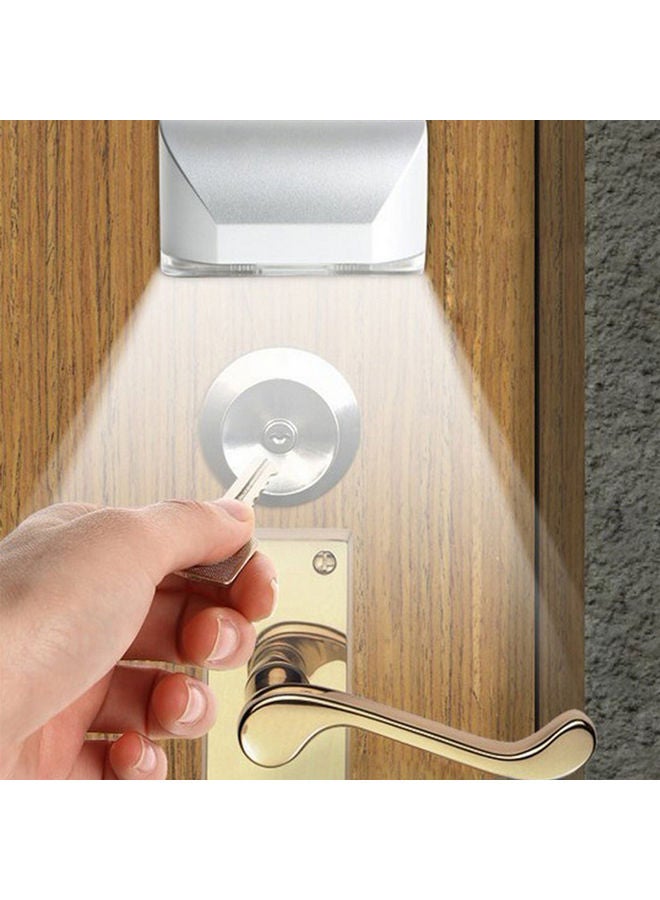 Arabest Human Body Led Door Lock Lamp White 8.1x4.6x3cm - Image 1