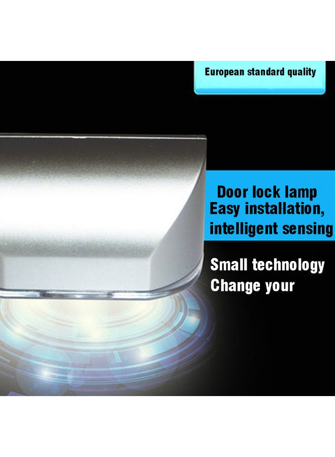 Arabest Human Body Led Door Lock Lamp White 8.1x4.6x3cm - Image 2