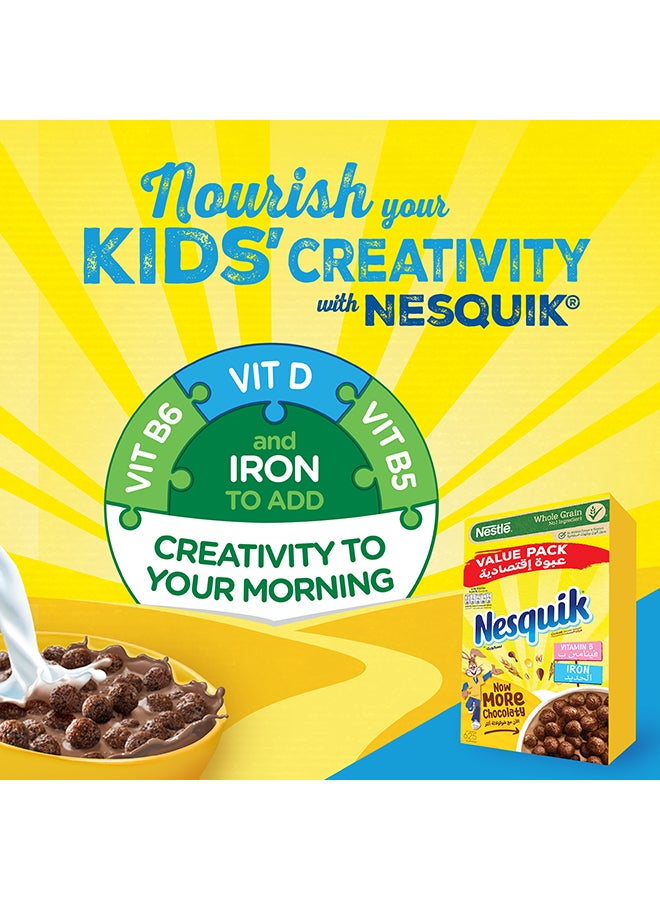 Nesquik Nestle Chocolate Flavoured Cereals 625grams  - Image 4
