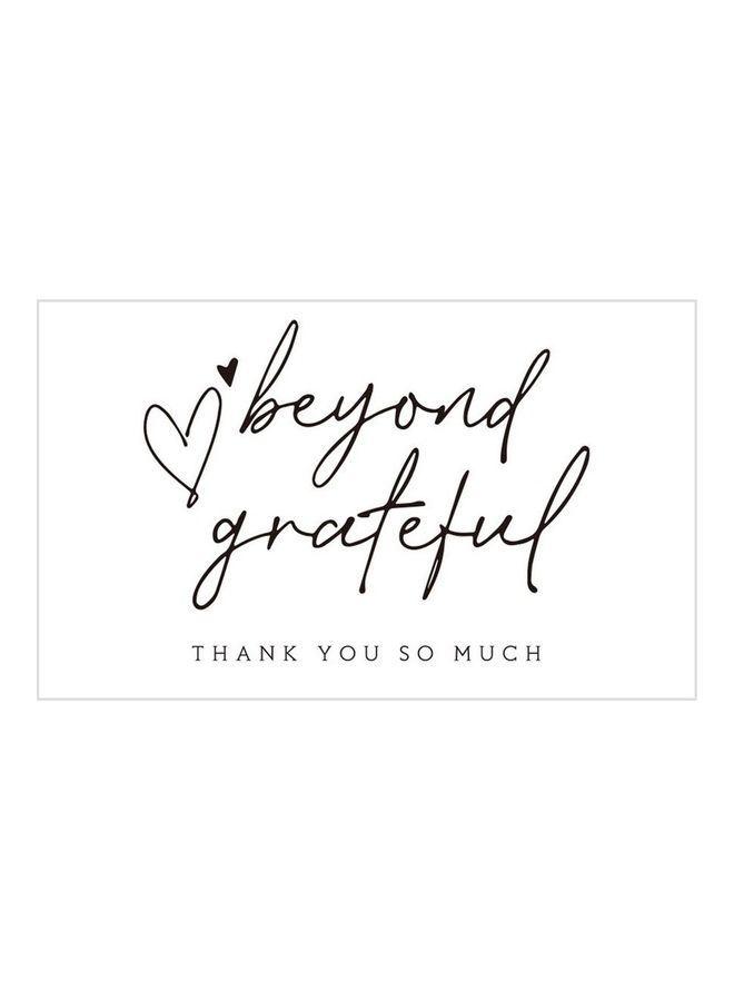 EHOME 30-Piece Thank You Card For Supporting Business Package Decoration - Image 1