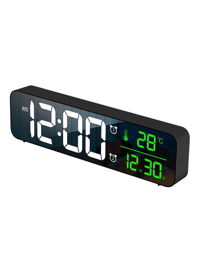 Generic LED Digital Alarm Clock Black  - Image 1