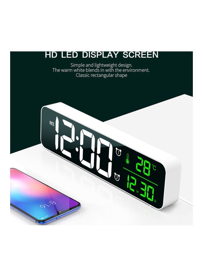 Generic LED Digital Alarm Clock Black  - Image 3