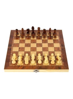 3 in 1 Chess Checkers Backgammon Set 24 X 24cm