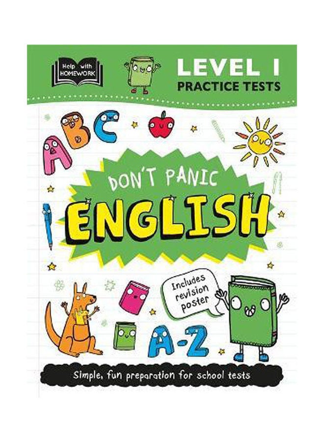 Level 1 Practice Tests: Don'T Panic English paperback english - 2020 