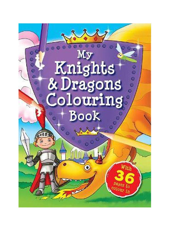 كتاب تلوين الفرسان والتنينات الخاص بي