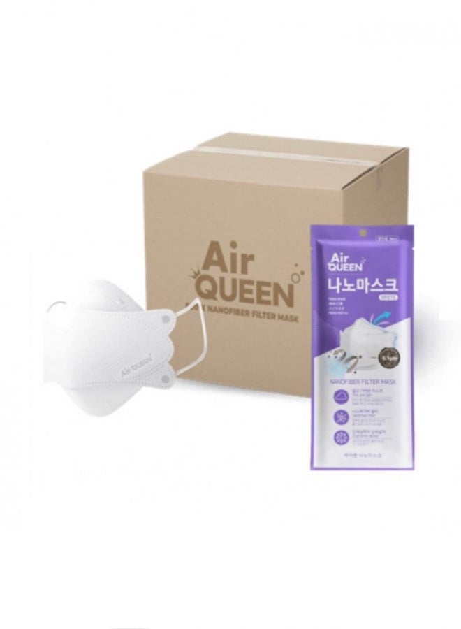 Air QUEEN 100-Piece Nanofiber Filter Mask  - Image 4