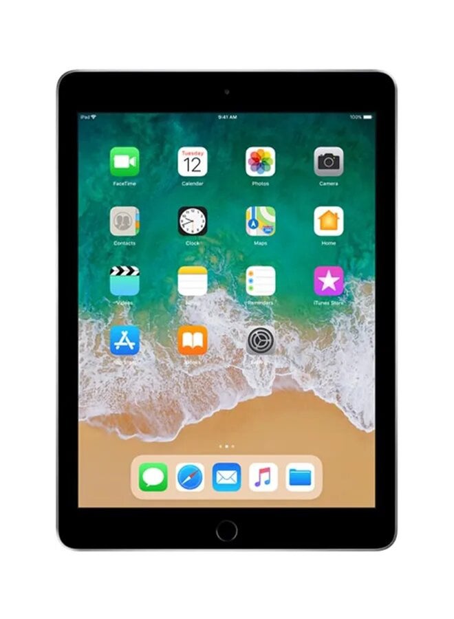 Apple - Renewed - iPad 5 (2017) 9.7-Inch 2GB RAM 128GB Wi-Fi Space Grey - Image 1