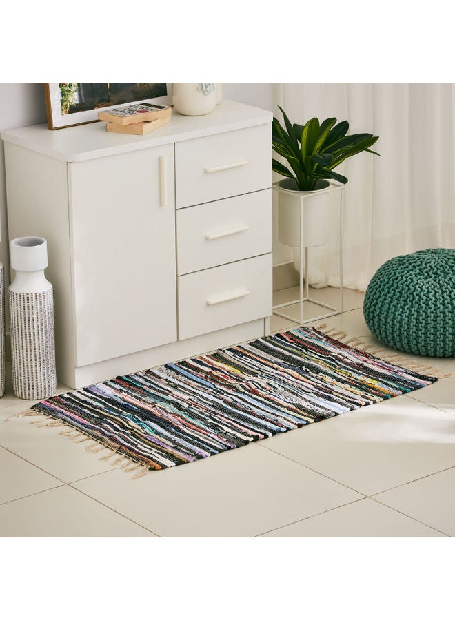 Home Box - Axis Recycle Dhurrie Multicolour 110 x 65cm - Image 1
