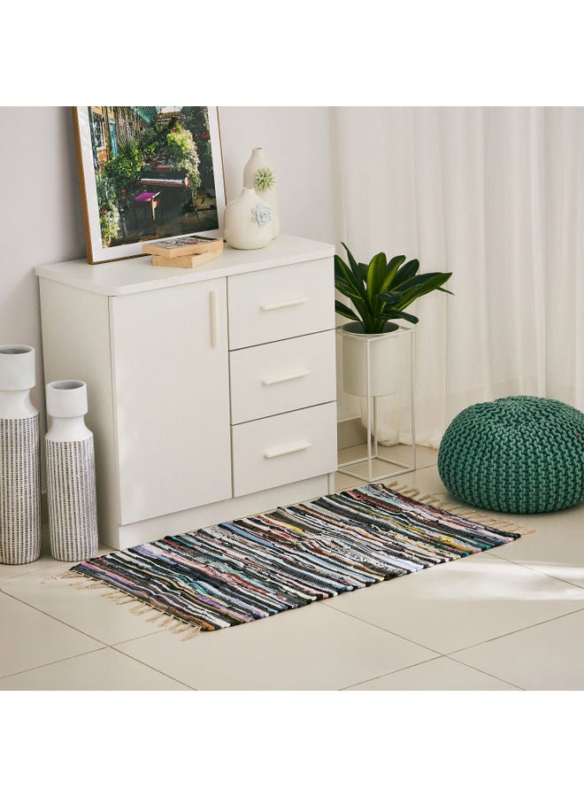 Home Box - Axis Recycle Dhurrie Multicolour 110 x 65cm - Image 1