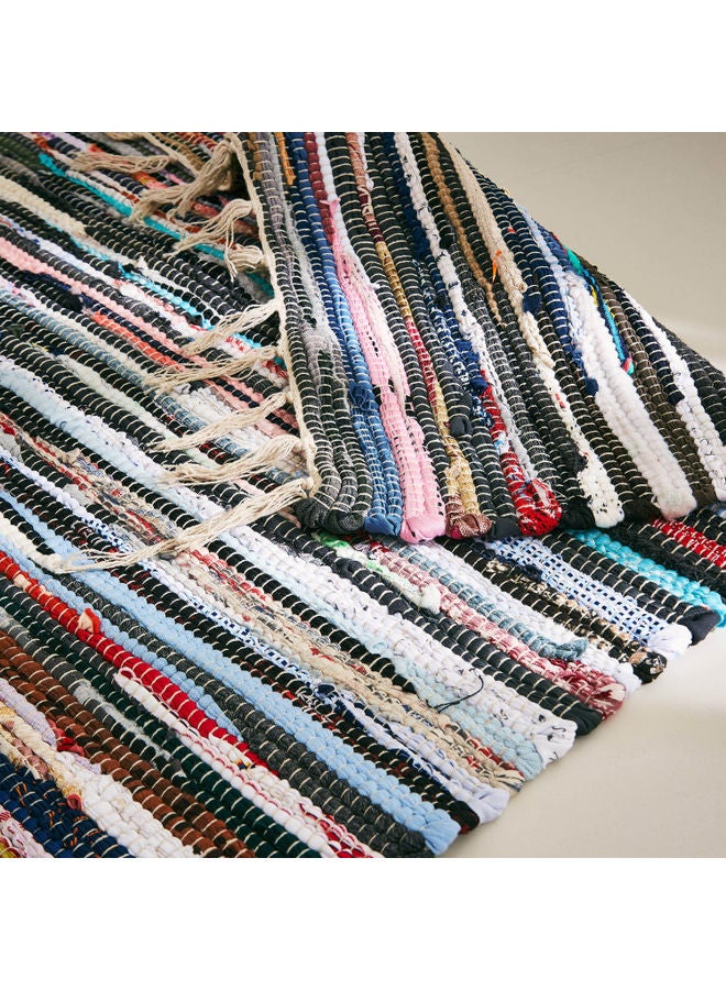 Home Box - Axis Recycle Dhurrie Multicolour 110 x 65cm - Image 1