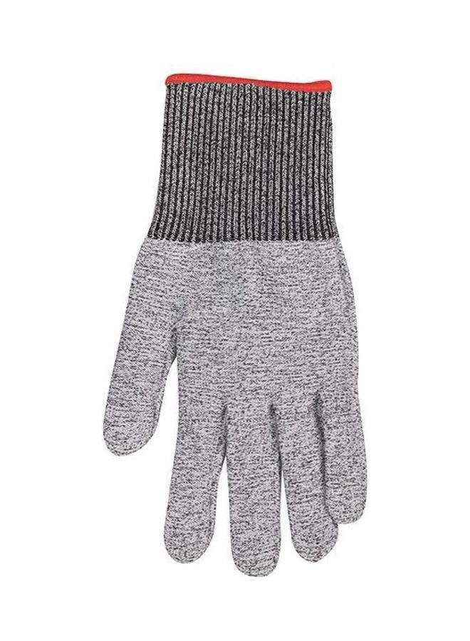 tescoma Presto Medium Protective Glove Grey/Black/Red 22x13cm 