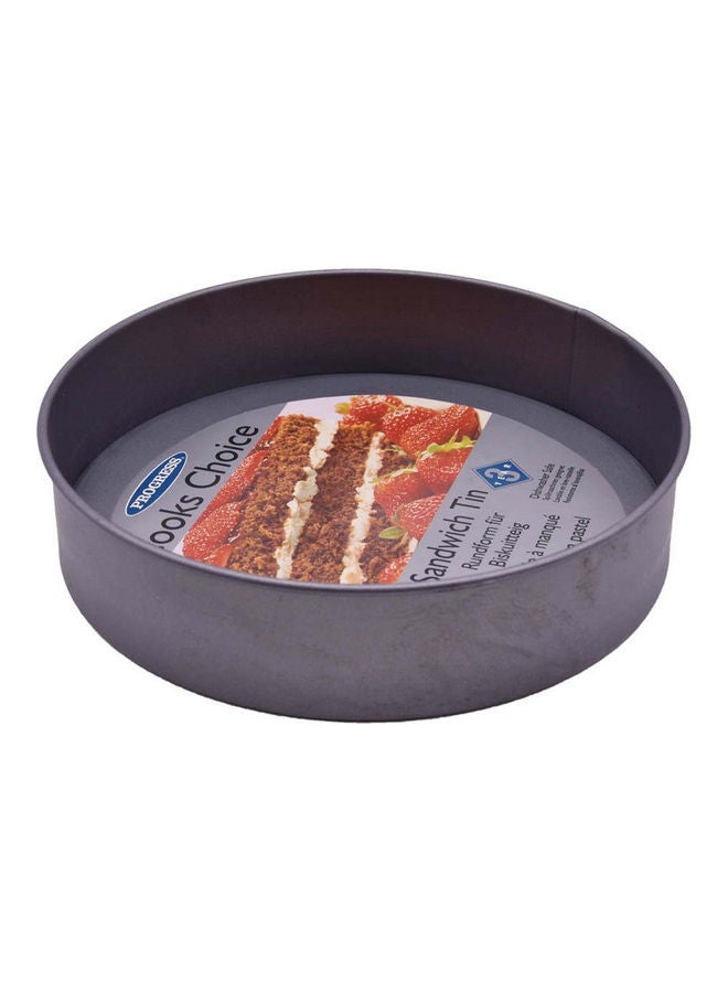 Progress Sandwich Tin Grey 21x21x5cm 