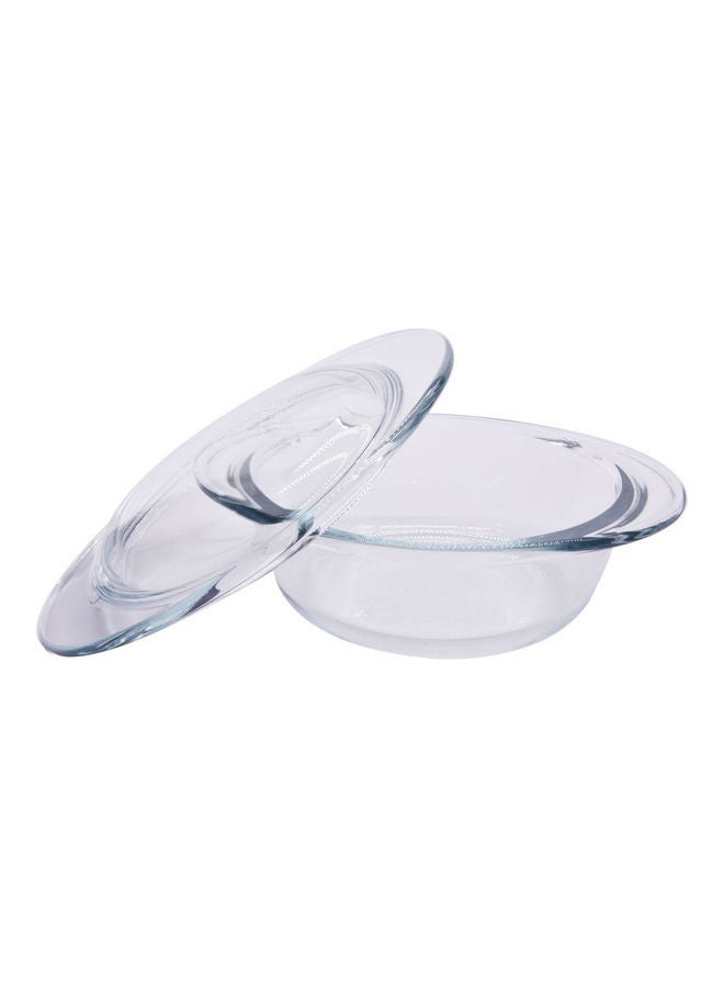 SIMAX Casserole Round with Lid Clear 2 quartmm - Image 2