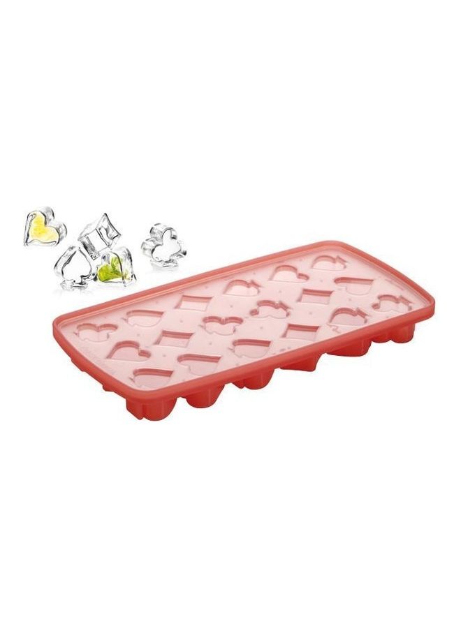 tescoma MyDrink Cards Ice Mould Pink 25x13x3cm 