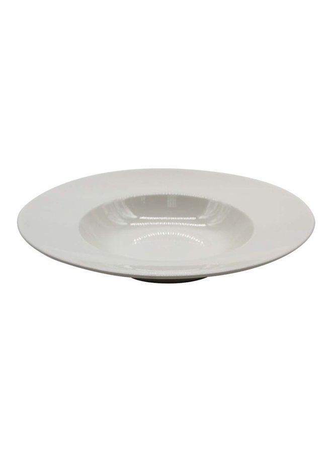 Fine Plus Deep Plate Grey 23cm