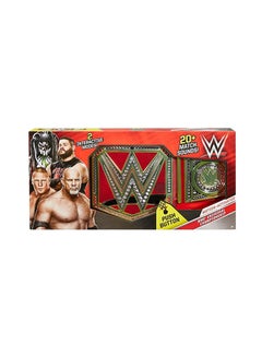 Motion-Activated Universal Championship Belt With 2 Interactive Modes And 20+ Match Sounds 5.08x50.8x24.13cm
