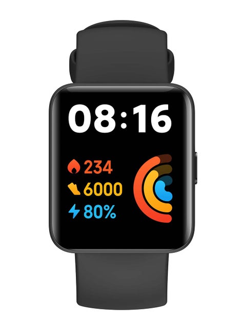 Redmi Watch 2 Lite 5ATM Water Resistant, GPS 5ATM Water Resistant, 10 Days Battery Life, GPS, Steps, Sleep and Heart Rate Monitor Black
