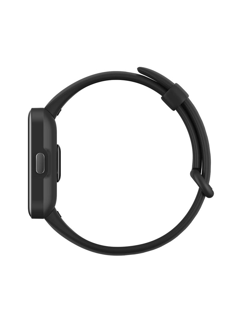 شاومي - ساعة Redmi Watch 2 Lite مقاومة للماء 5ATM، نظام تحديد المواقع GPS 5ATM مقاومة للماء، عمر بطارية 10 أيام، نظام تحديد المواقع GPS، الخطوات، مراقبة النوم ومعدل ضربات القلب باللون الأسود أسود - Image 1