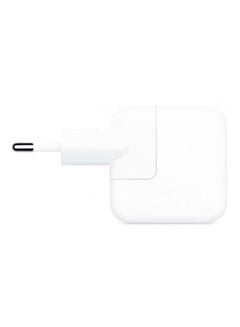أبل محول طاقة USB بقدرة 12 وات- قابس دولي أبيض  - Image 4