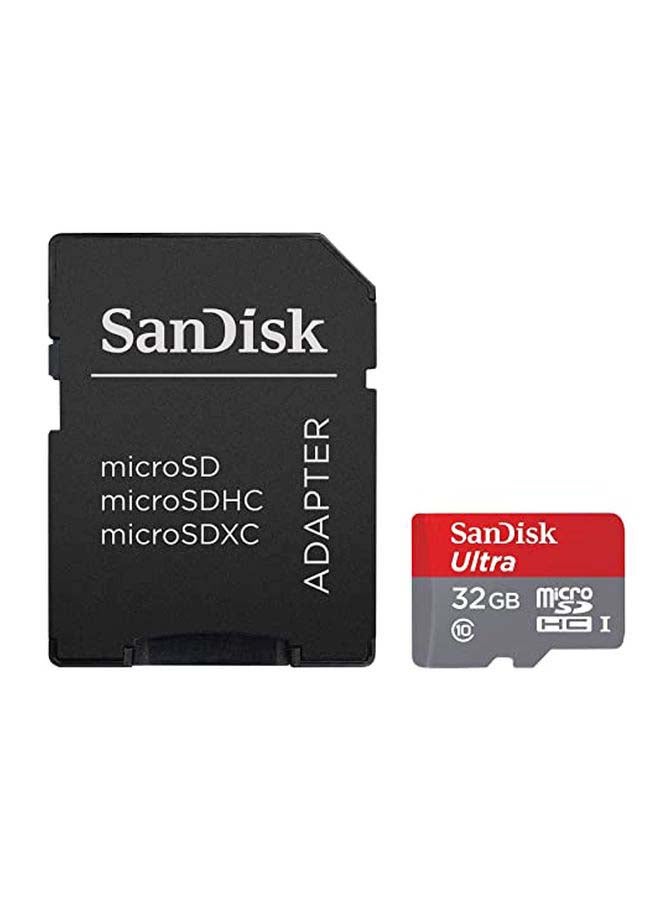 Sandisk - Ultra UHS-I MicroSDHC Card With Adapter 32.0 GB - Image 1