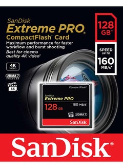 Sandisk Extreme PRO CF 160MB/s 128 GB VPG 65, UDMA 7 128 GB Read Speed 160 MBps SDCFXPS-128G-X46 128 GB  - Image 5