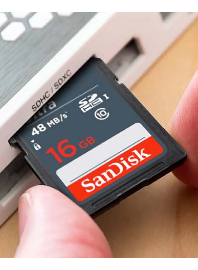 سانديسك بطاقة Ultra SDHC أسود  - Image 3