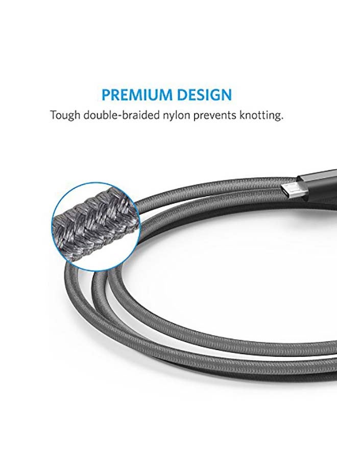 Anker - PowerLine Micro USB Black - Image 1
