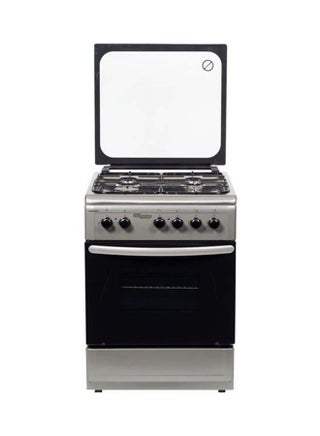 موقد غاز 4 عيون مزود بفرن غاز 6470FFD فضي - v1637142831/N12711924A_1