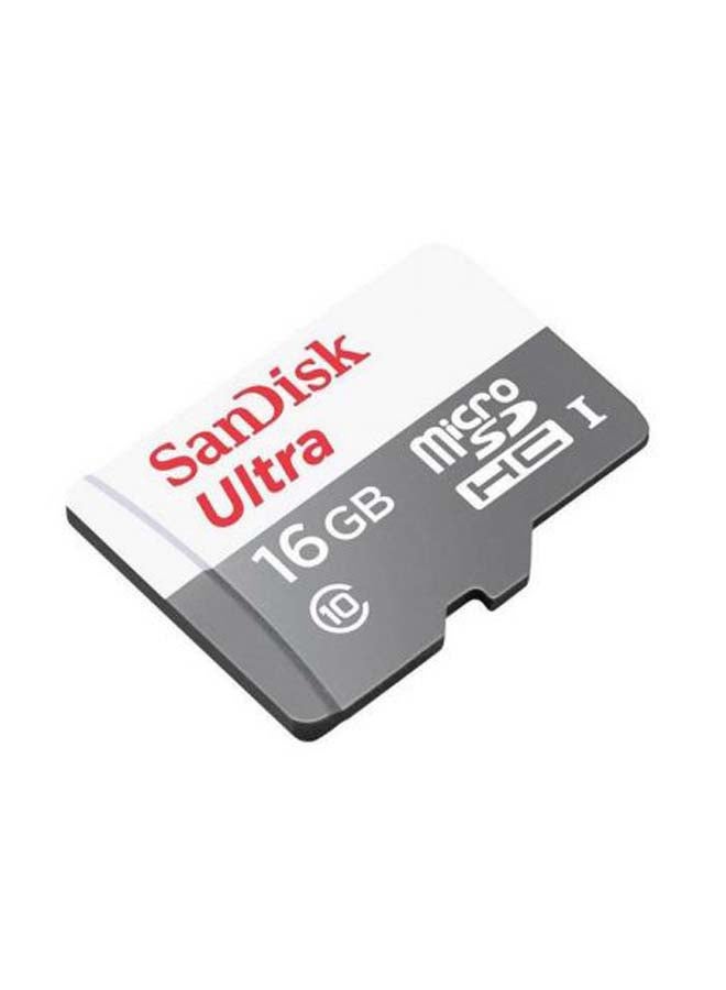 Sandisk - Class 10 Ultra Android MicroSDHC Memory Card And SD Adapter 16 GB - Image 1