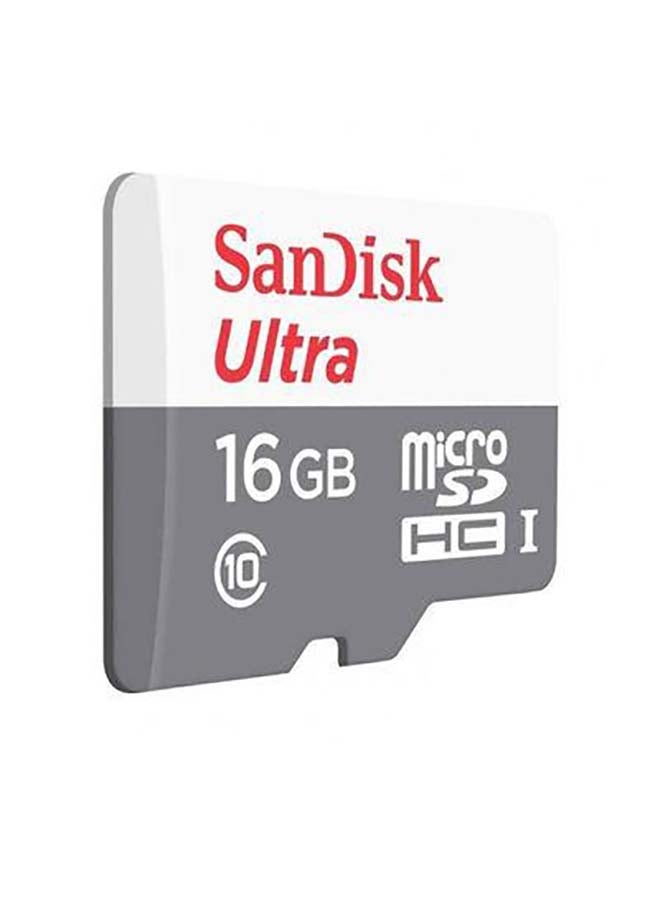 Sandisk - Class 10 Ultra Android MicroSDHC Memory Card And SD Adapter 16 GB - Image 1