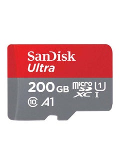 بطاقة ذاكرة مايكرو SDXC UHS-I مع محول 200 GB