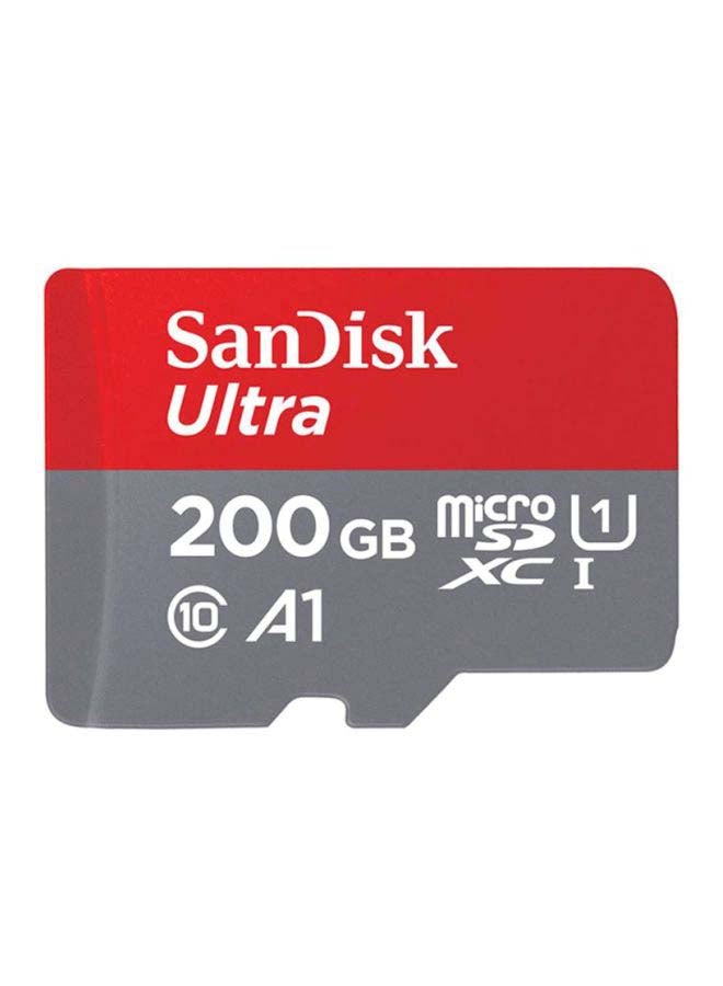 سانديسك بطاقة ذاكرة مايكرو SDXC UHS-I مع محول 200 GB  - Image 1