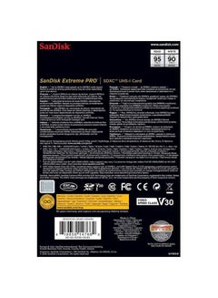 Sandisk Extreme Pro SDXC UHS-I Memory Card 64 GB  - Image 5