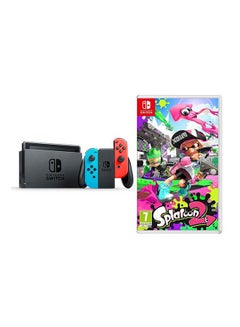 Black/Neon Red/Blue/Splatoon2