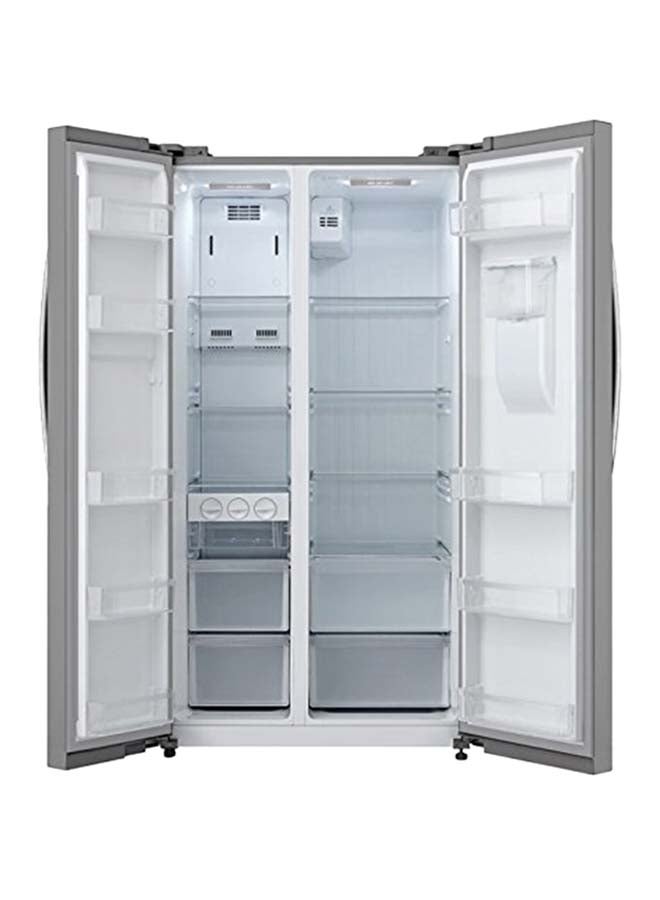 Panasonic - Side-By-Side Double Door Refrigerator NRBS60MS Silver - Image 1