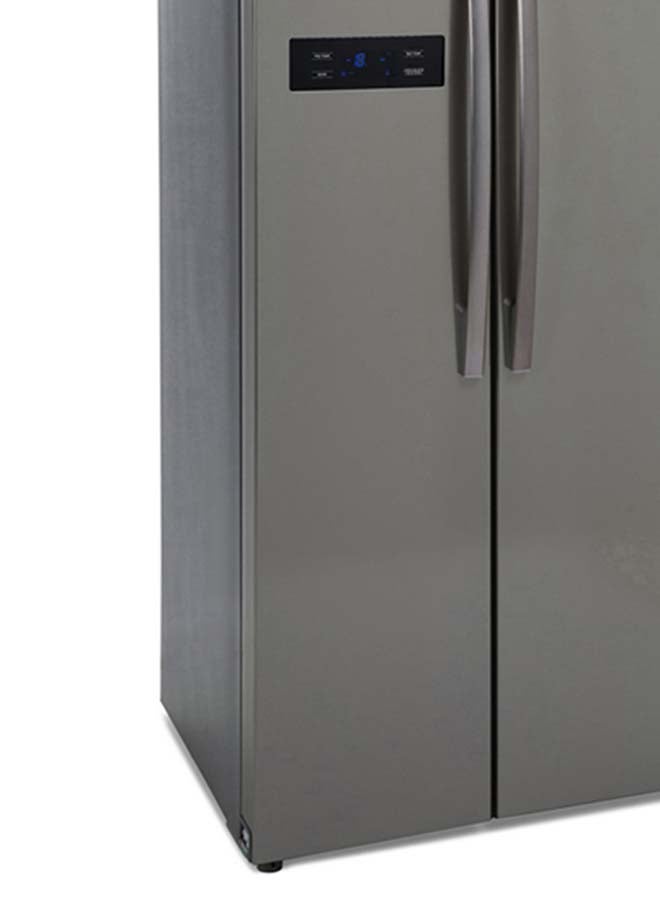 Panasonic - Side-By-Side Double Door Refrigerator NRBS60MS Silver - Image 1