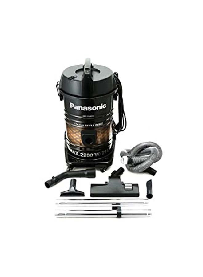 Panasonic - Touch Steel Plus Vacuum Cleaner 21 L 2200 W MCYL635 Black/Brown - Image 1