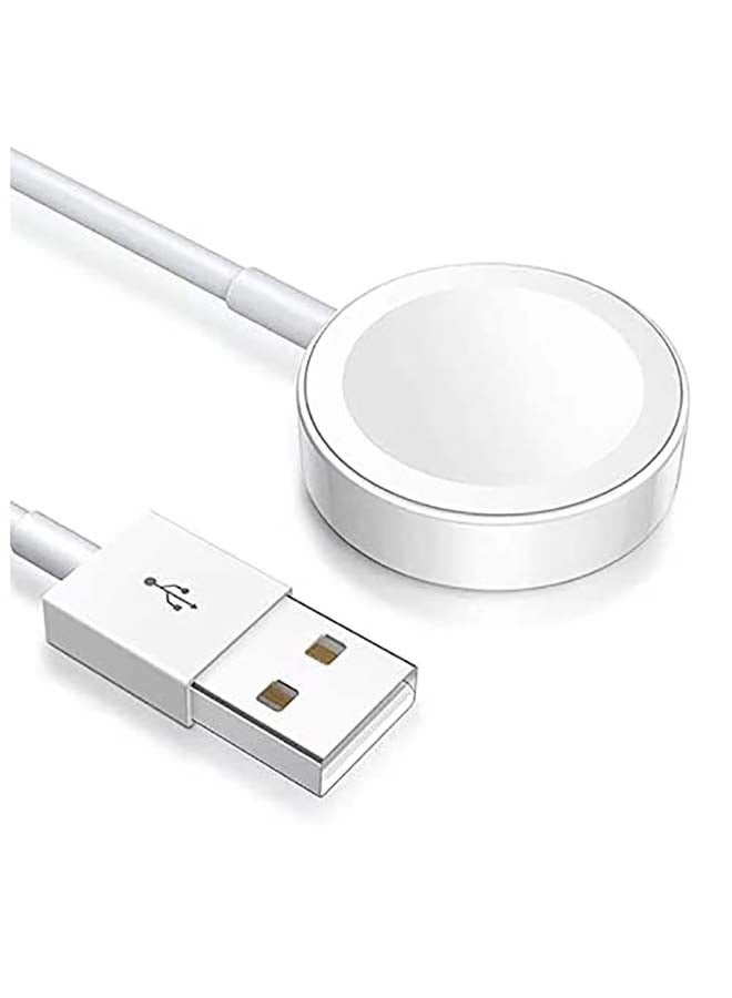 Apple - Watch Magnetic Charging Cable White - Image 1