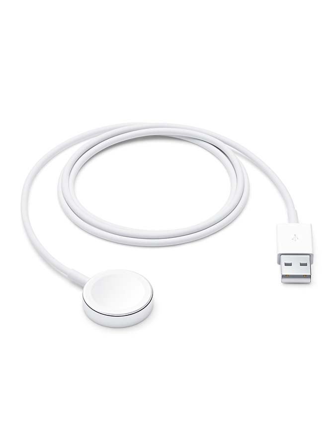 Apple - Watch Magnetic Charging Cable White - Image 1