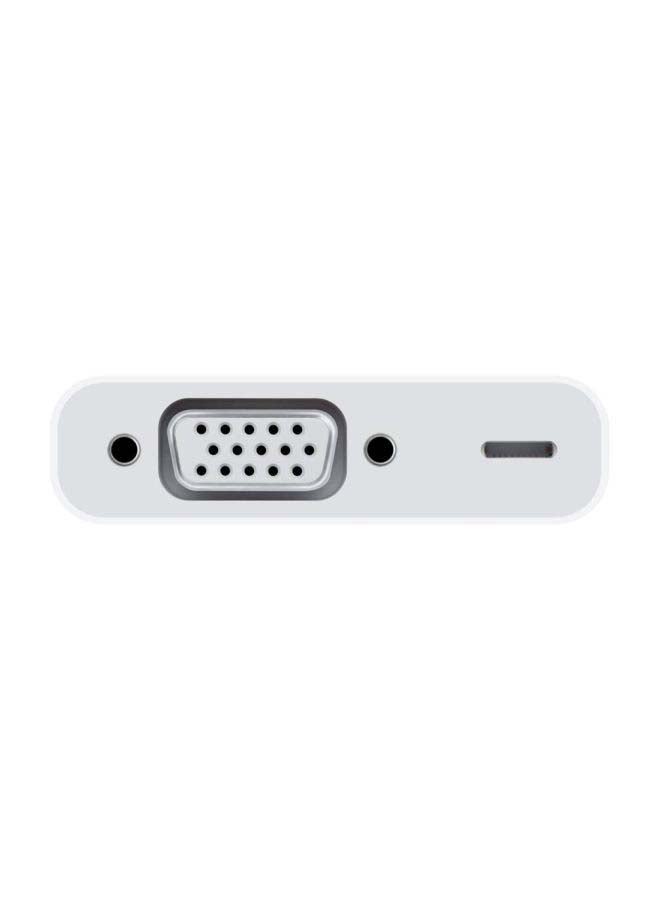 Apple - Lightning To VGA Adapter White - Image 1
