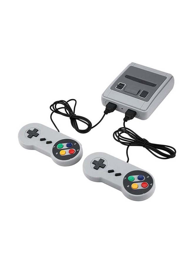 Nintendo - Super Mini SFC Console-620 Built-in Games - Grey/Black - Image 1