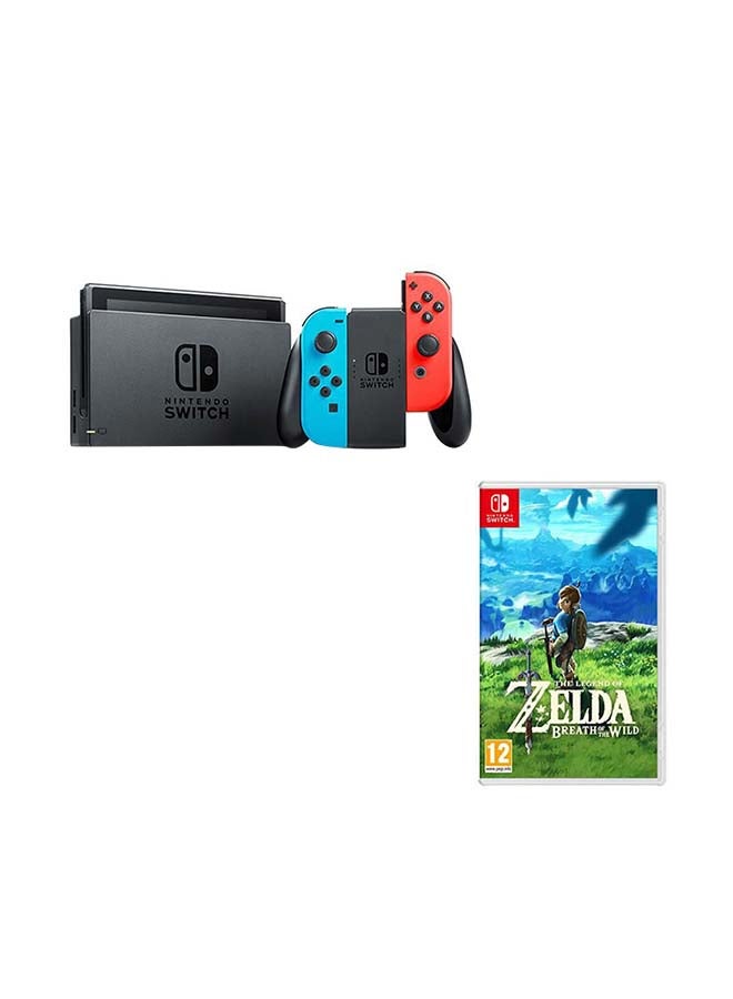 Nintendo - Switch Console Set With The Legend Of Zelda-Breath Of The World - Image 1