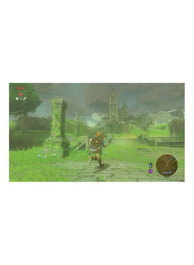 مجموعة تضم جهاز الألعاب سويتش مع لعبة الفيديو "The Legend Of Zelda-Breath Of The World" - v1637143001/N20562461A_6