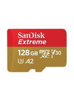 Sandisk Extreme microSDXC And SD Adapter,160 Mb/s A2 C10 V30 UHS-I U4 128 GB  - Image 2