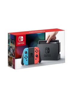 Black/Neon Red/Blue